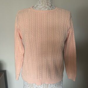 TALBOTS Sweater in PEACH